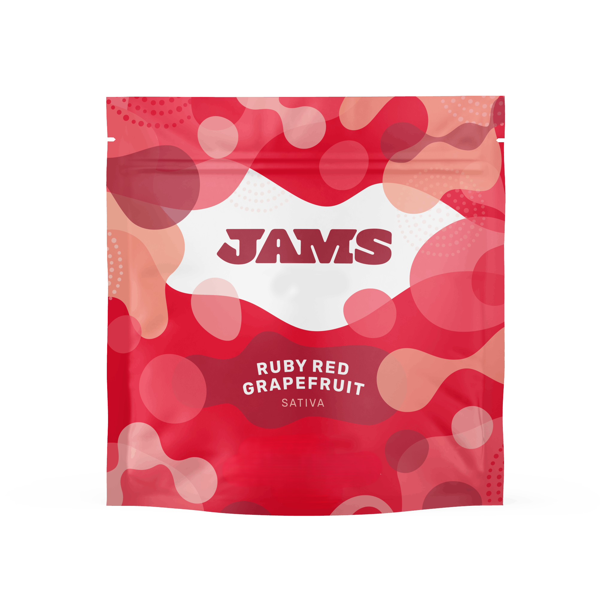 Photograph of product: Jellies Ruby Red Grapefruit Gummies 20mg (2-Pack | 10mg Each)