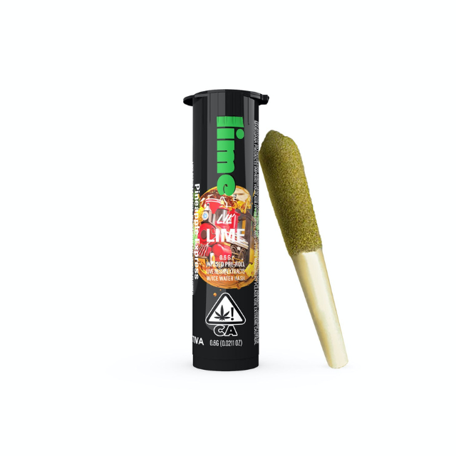 Photograph of Product: 0.6G- LIL LIME- PINEAPPLE EXPRESS- INFUSED