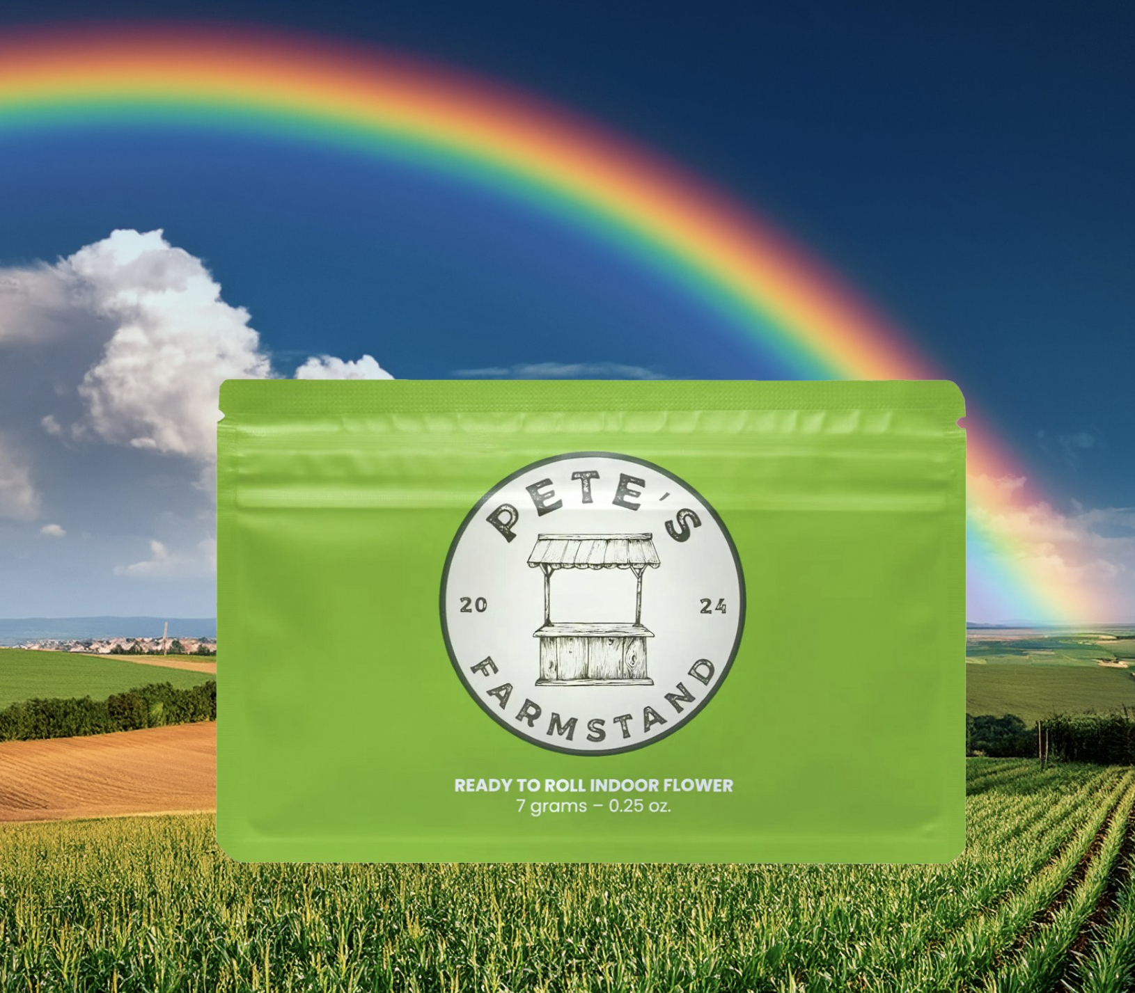Photograph of product: Pete's Farmstand - Mendo OG - 7g - Shake