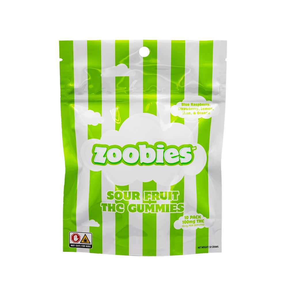 Photograph of product: Zoobies | Sour Oui'd | 100mg