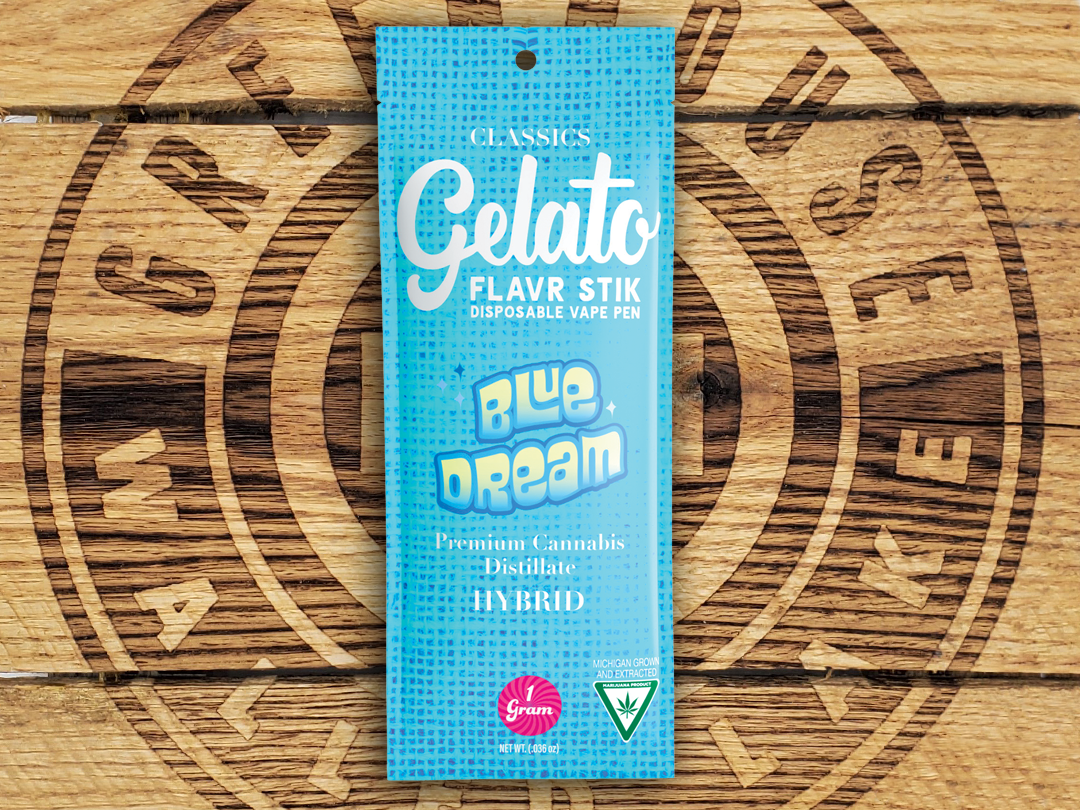 Photograph of product: Gelato | Blue Dream | 1g AIO Cart