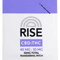 Photograph of product: RISE - Transdermal Patch - CBD/TH-oui - 40mg/10mg