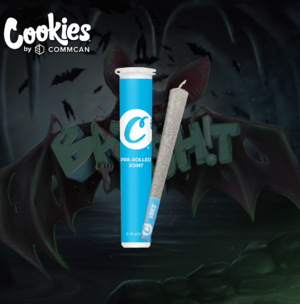 Photograph of product: Cookies Pre-Roll 0.5g/2pk- Bat Sh!t