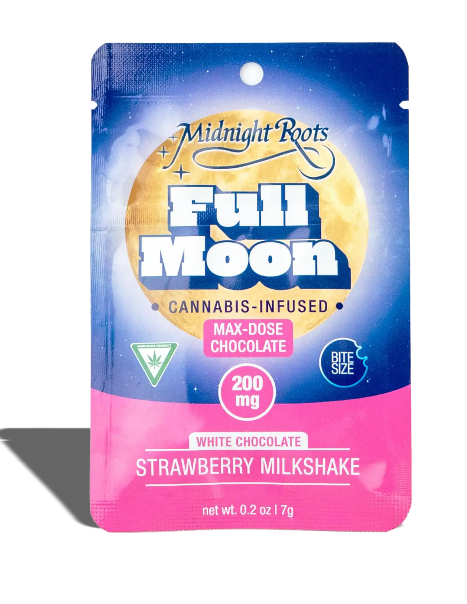 Photograph of product: Full Moon - Strawberry Milkshake - 200mg