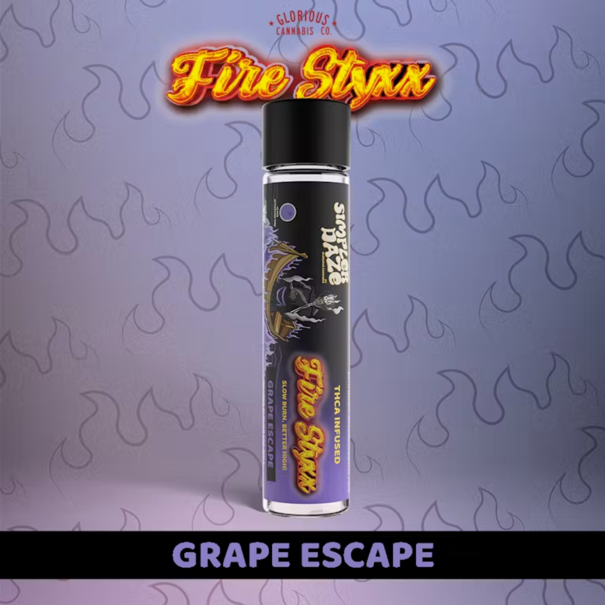 Photograph of product: Fire Styxx - Infused Pre-roll 1g - Glitter Apples