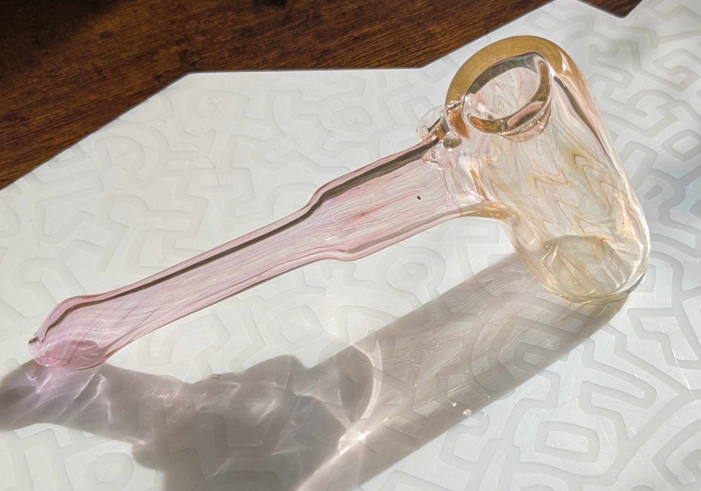 Photograph of product: Bubbler | 6" | Fume Hammer | Locally Made | Wizard Missile | Assorted Colors & Styles