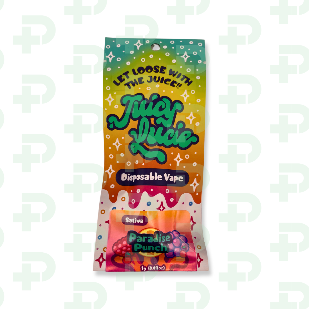 Photograph of product: Juicy Lucie Disposable - Paradise Punch