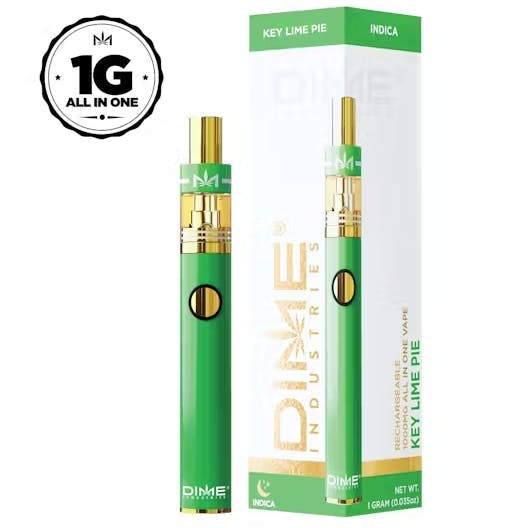 Photograph of product: Key Lime Pie 1000mg Disposable - 