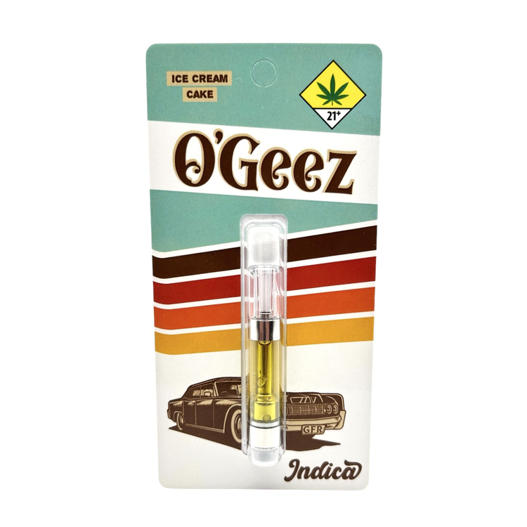 Photograph of product: O'Geez: Ice Cream Cake - Distillate Cartridge