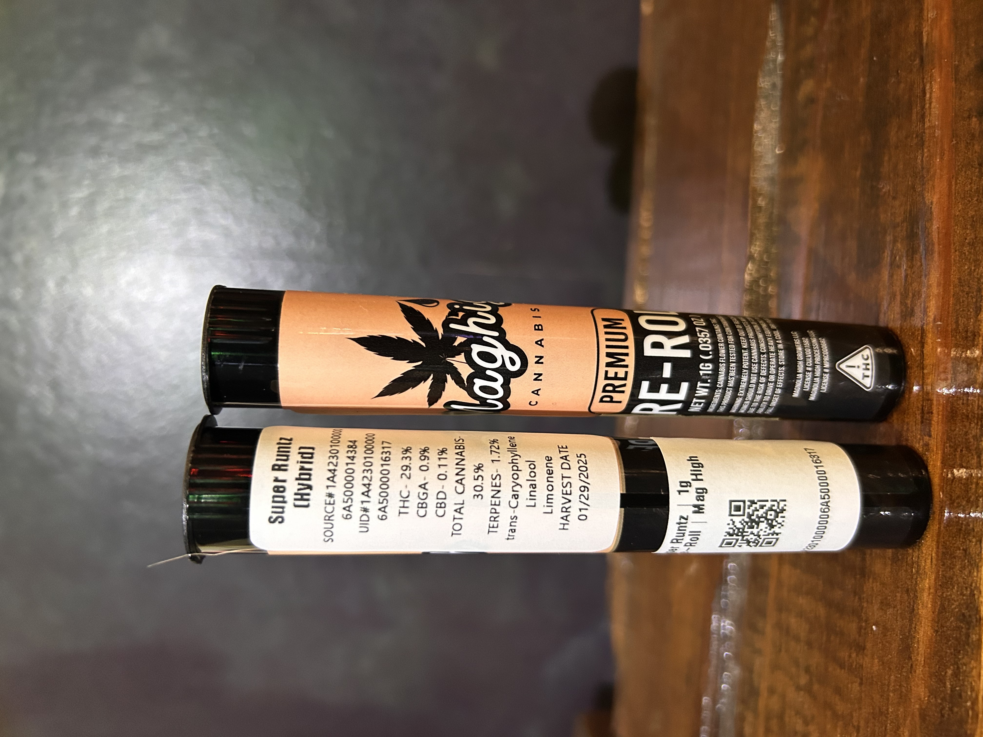 Photograph of product: Super Runtz Pre-Roll | Mag High