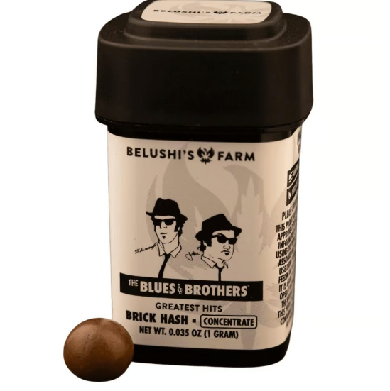 Photograph of product: Ice Cream Cake Brick Hash | 1g - Belushi's Farm