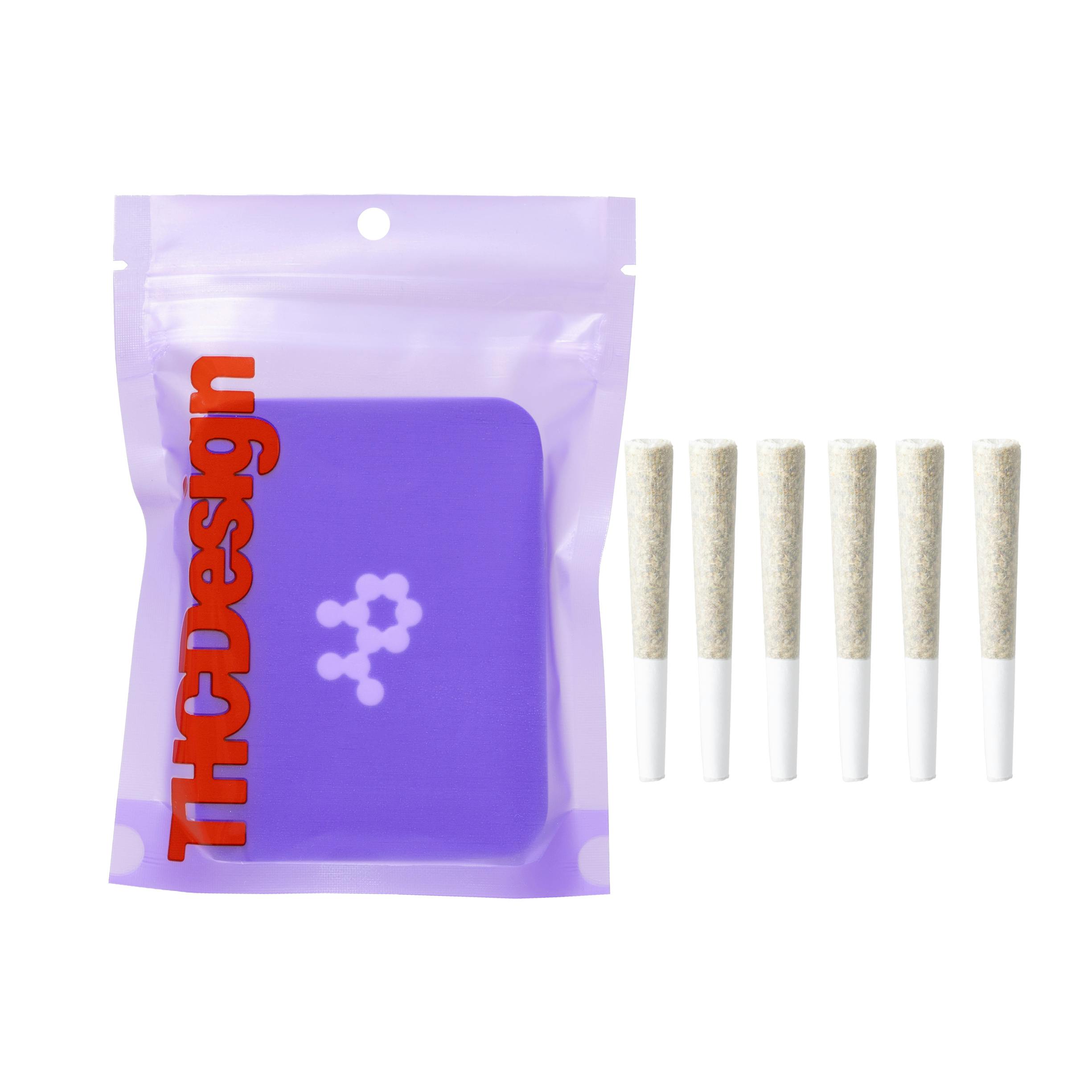 Photograph of product: Garlic Cocktail 6pk Pre-Rolls TH-oui Design