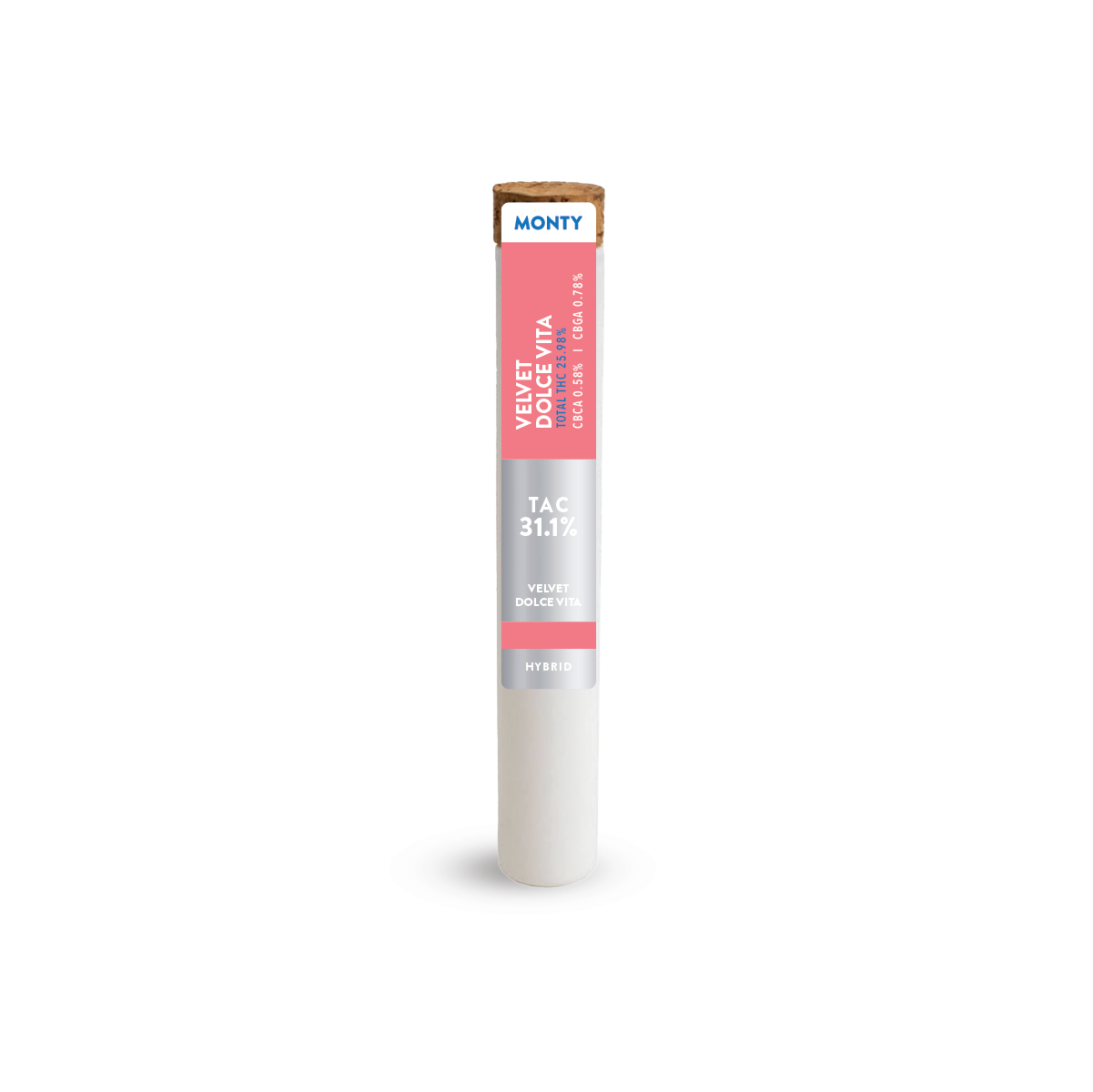 Photograph of product: GREEN MOUNTAIN GROWERS | Velvet Dolce Vita | Pre-Rolls | 1 x King