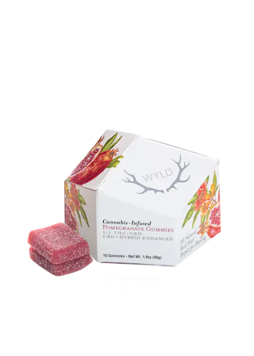 Photograph of product: Wyld | 1:1 CBD/TH-oui | Pomegranate