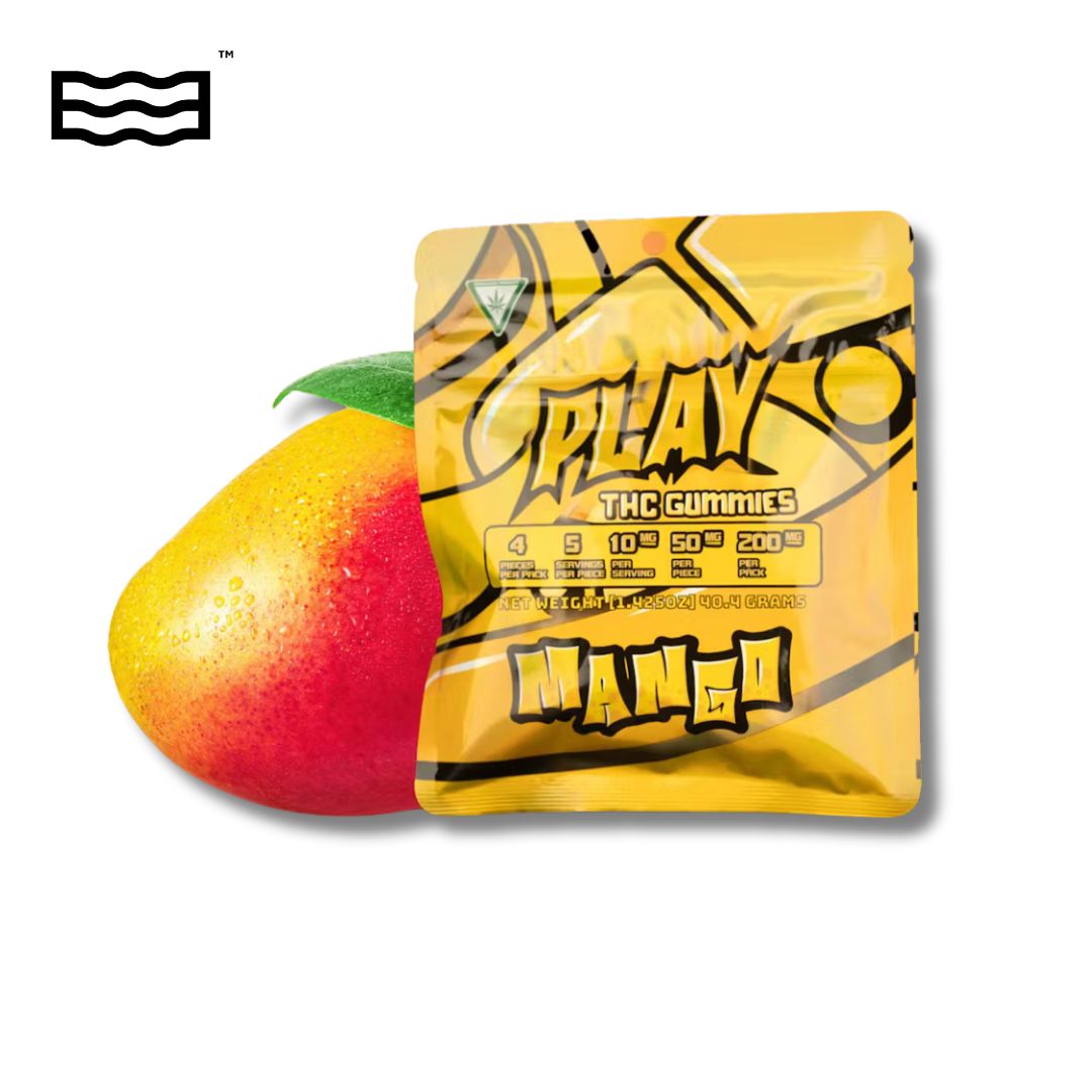 Photograph of product: Play Oui'd | 200mg Gummies | Mango