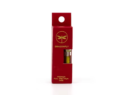 Photograph of product: Dragonfly - 510 Vape Cart - 1g - Papaya Punch