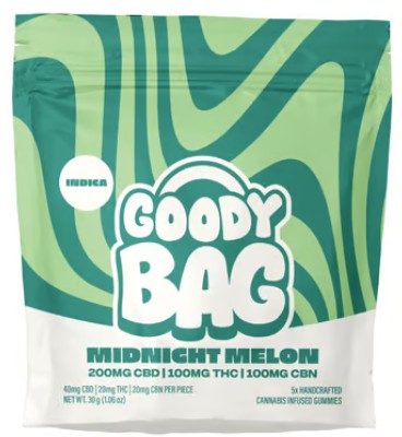 Photograph of product: Goody Bag - Midnight Melon (200mg)