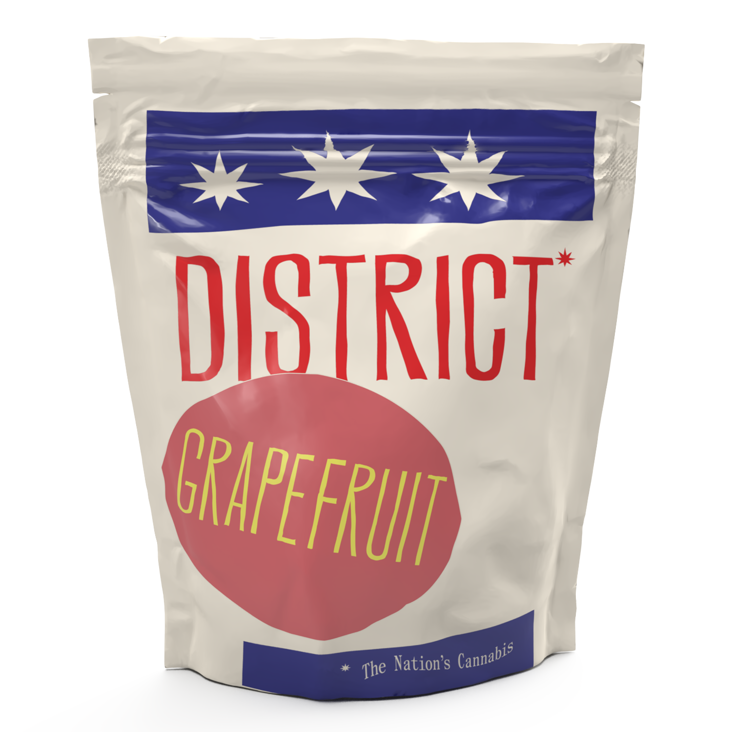 Photograph of product: District Oui'd | Grapefruit Lozenge | 20mg TH-oui x 10ct