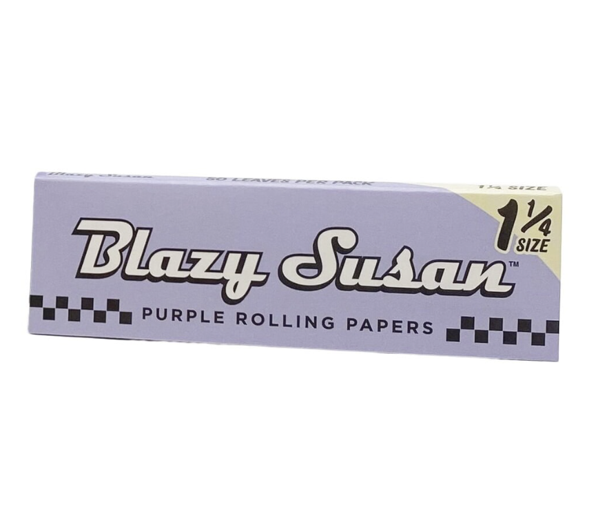 Photograph of product: Blazy Susan 1-1/4" Purple Papers - 50 Count