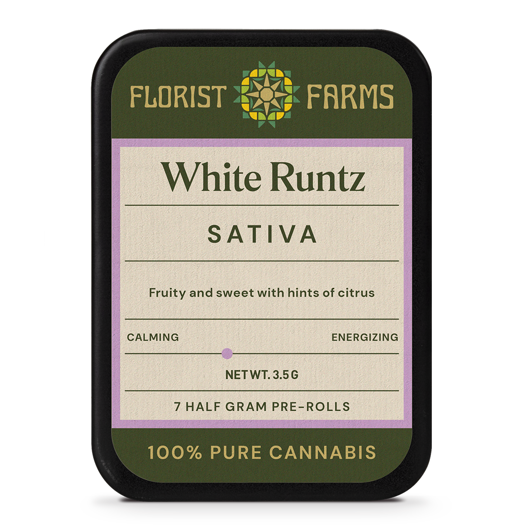 Photograph of product: White Runtz | 7 Pack