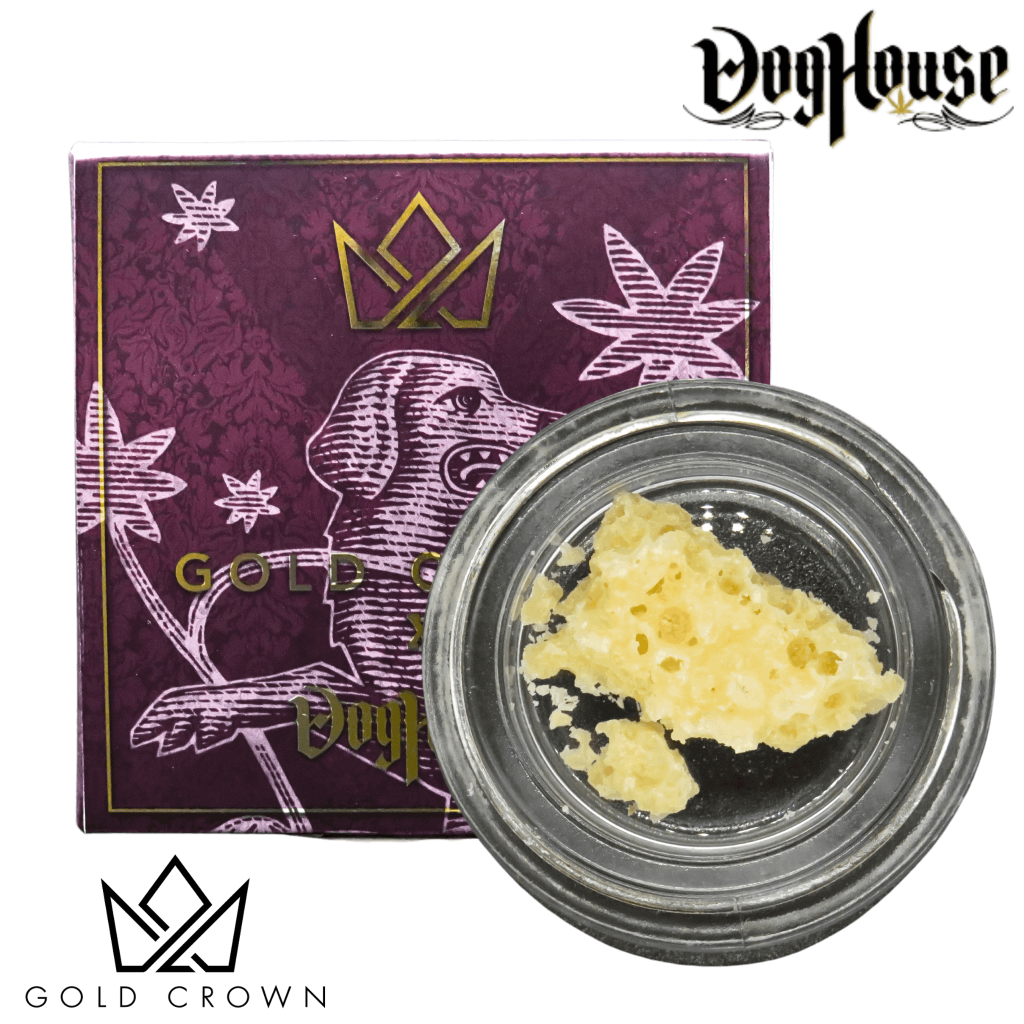 Photograph of product: Gold Crown - Gas Face Shatter