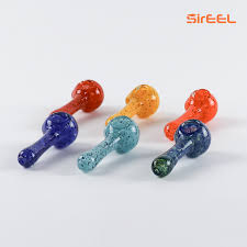 Photograph of product: SirEEL | Dichro Wig Wag Horned Spoon with Opal Marble