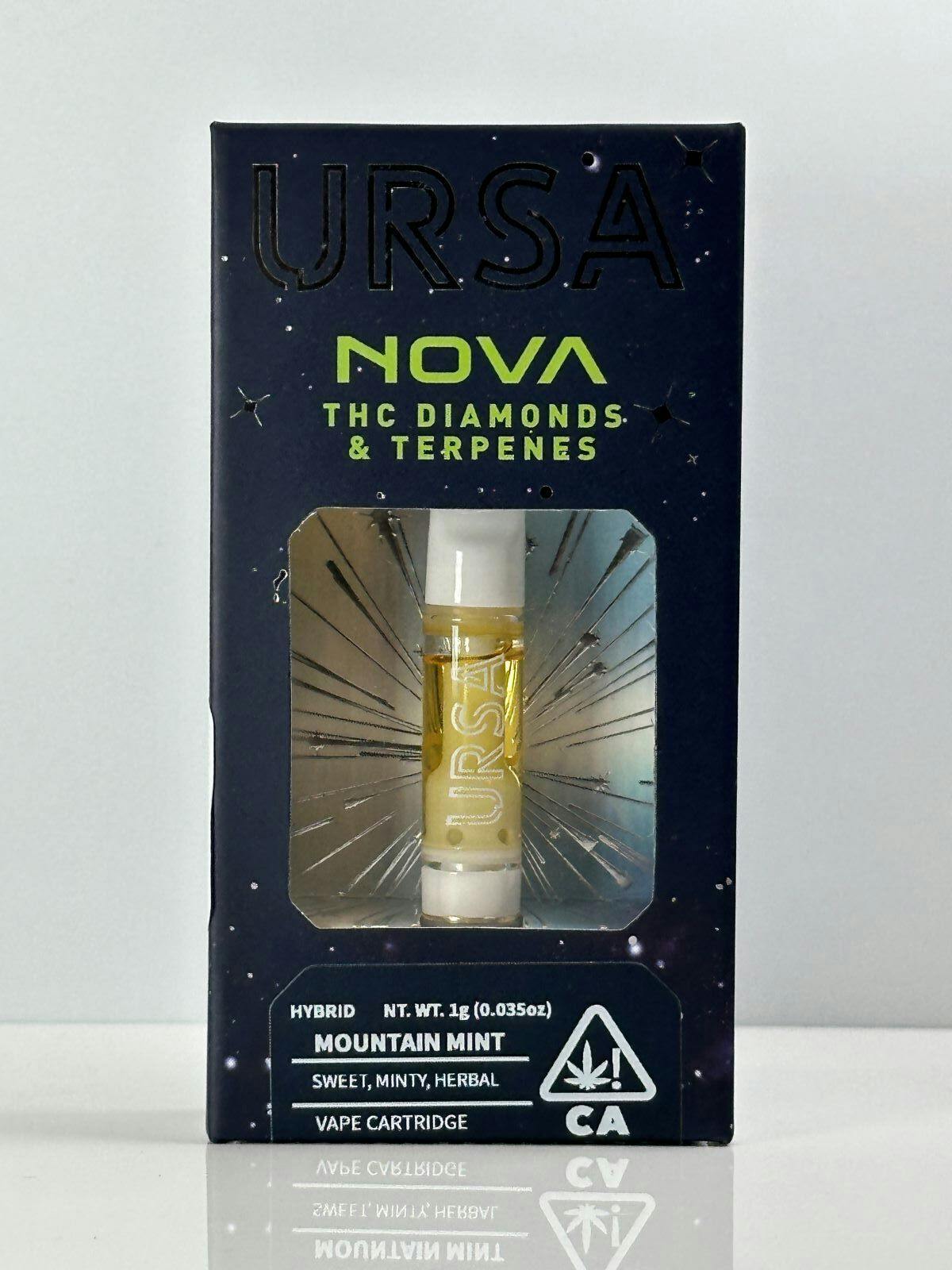 Photograph of product: URSA 1g Mountain Mint NOVA Cart 79%
