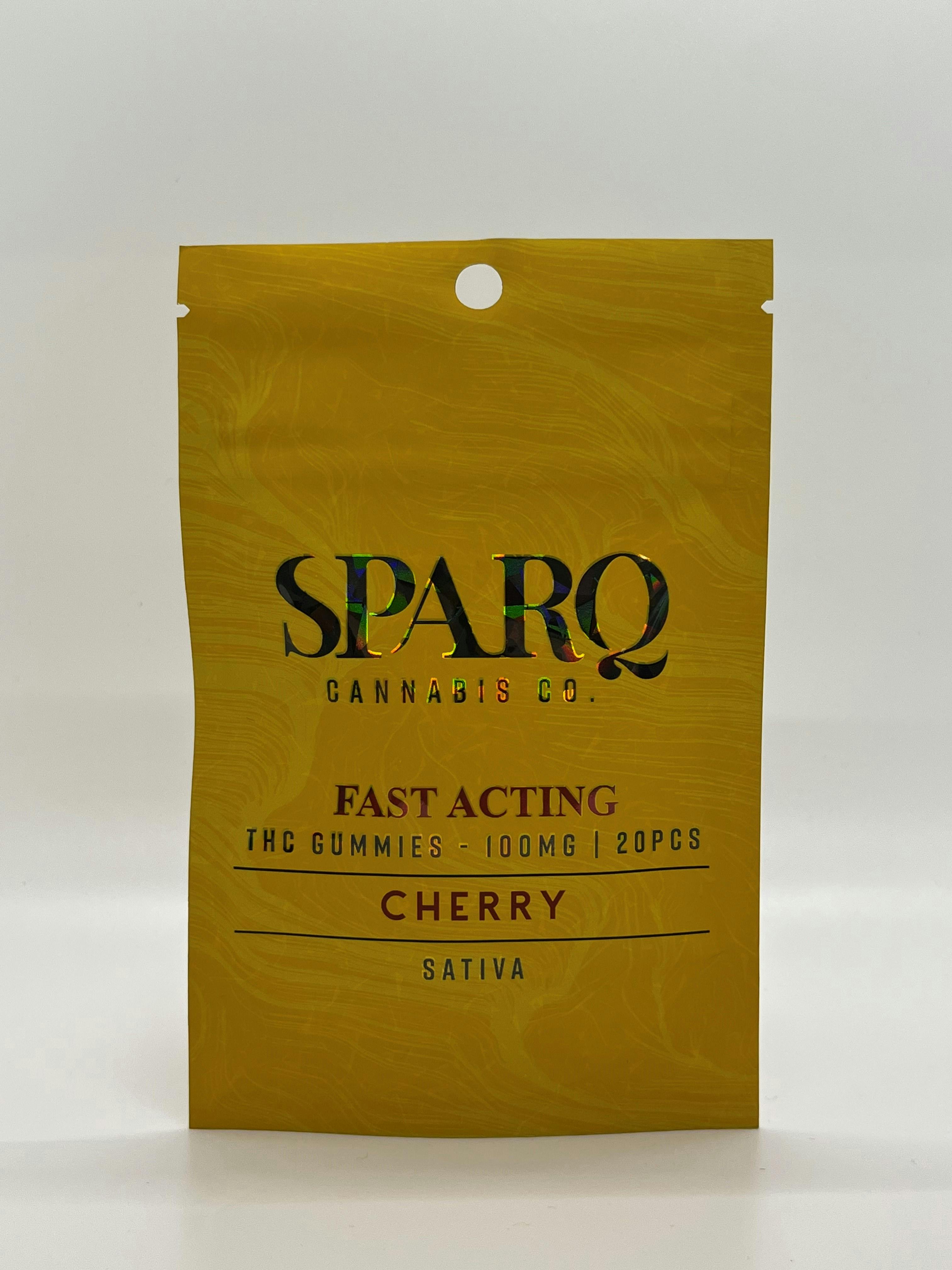 Photograph of product: Cherry Fast Acting Gummies 5mg 20pk