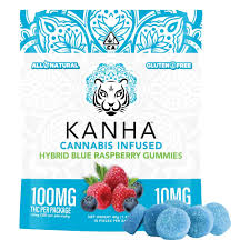 Photograph of product: Kanha | Blue Raspberry | 100mg 10-pack