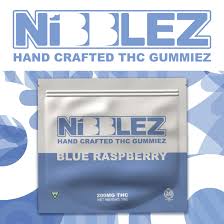 Photograph of product: Nibblez Blue Raspberry 200mg