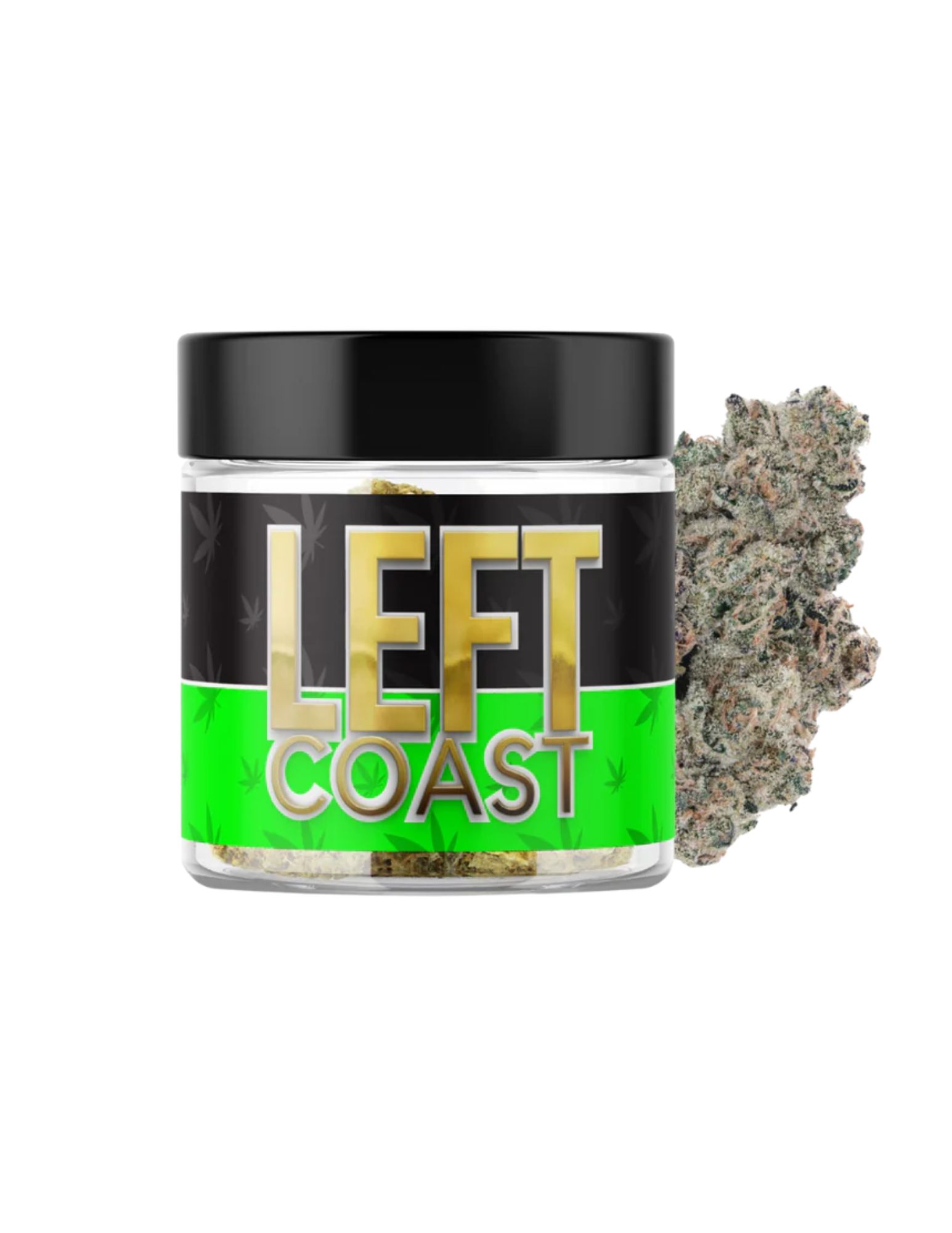 Photograph of product: Left Coast | Premium Indoor Flower Jar Sour Diesel - 3.5g