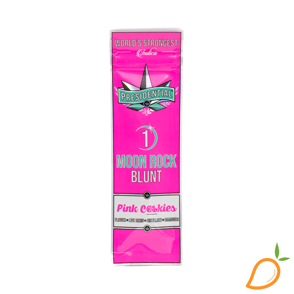 Photograph of product: 1.5g Pink Cookies Moonrock Blunt Presidential