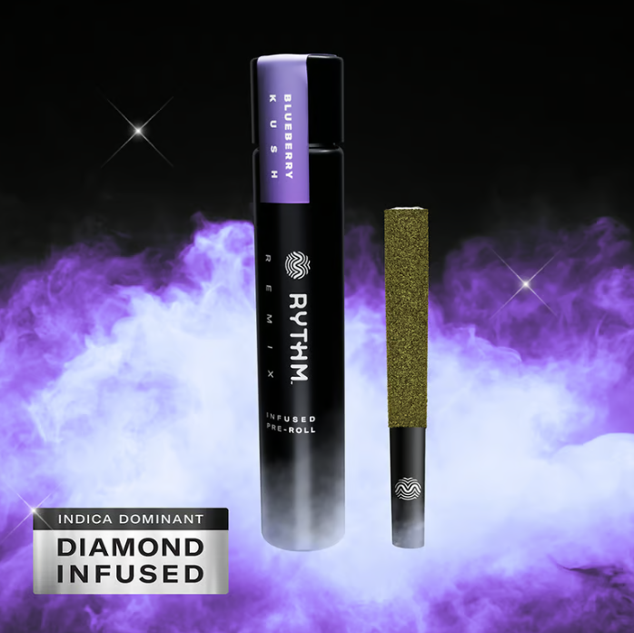 Photograph of product: Blueberry Kush - Infused Preroll