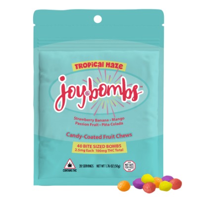 Photograph of product: Joybombs Tropical | 100mg
