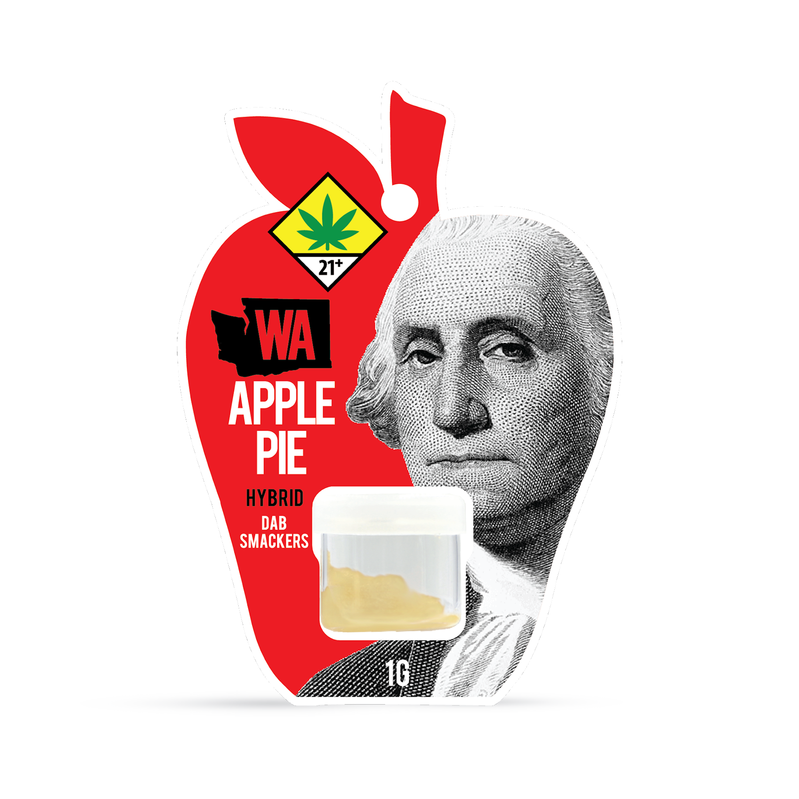 Photograph of Product: Washington Apple Pie Dab Smackers | 1g