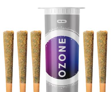 Photograph of product: Gorilla Chem OG | 0.5g Pre-Rolls | 5pk