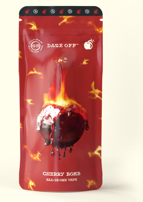 Photograph of product: Daze Off - Disposable - Cherry Bomb (H)
