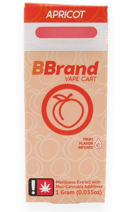 Photograph of product: Cartridge - 1g Buddies Dist. - Purple Apricot