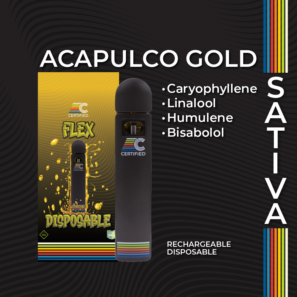 Photograph of product: Acapulco Gold - FLEX | 1g Disposable