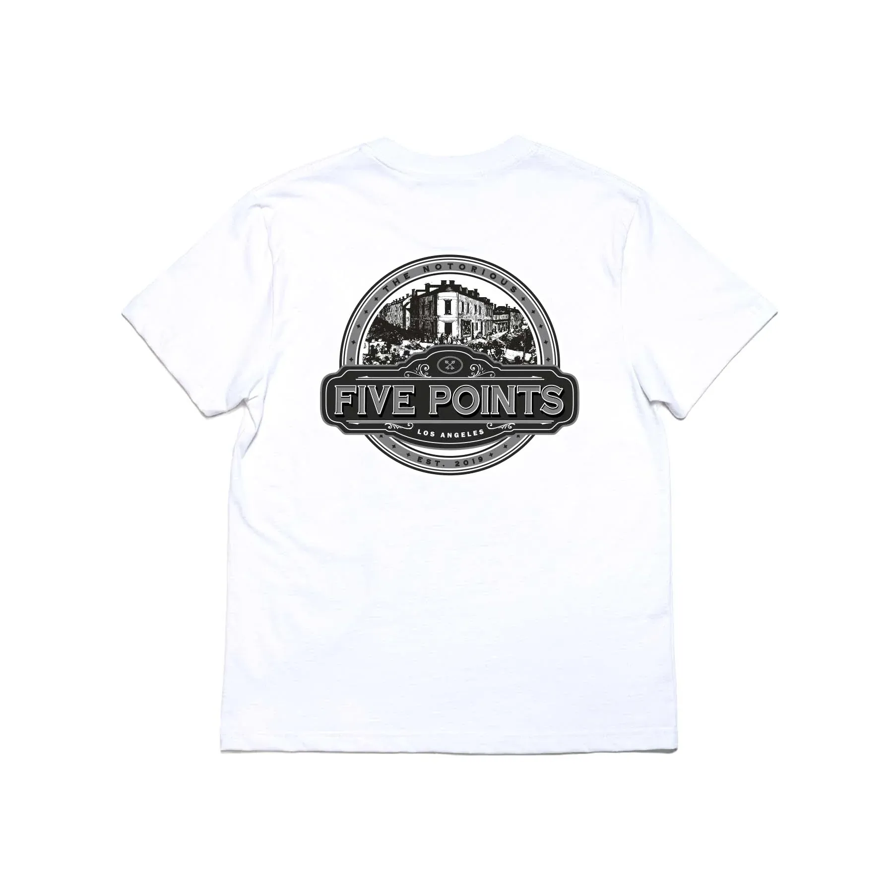 Photograph of product: BACKPACKBOYZ | 5 Points Logo Tees