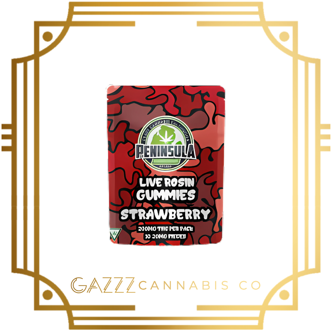 Photograph of product: Edible - Peninsula Gardens | HR Gummies | 10-Pck - Strawberry Banana