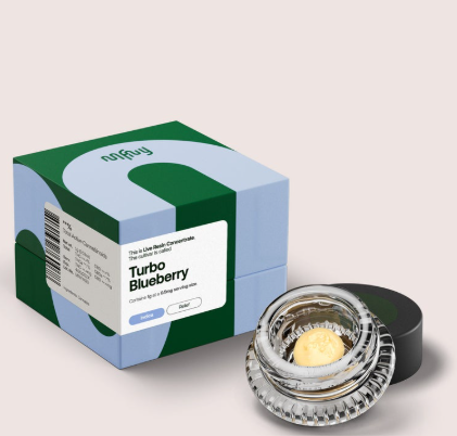 Photograph of product: MFNY - Turbo Blueberry - Live Resin Badder Concentrate