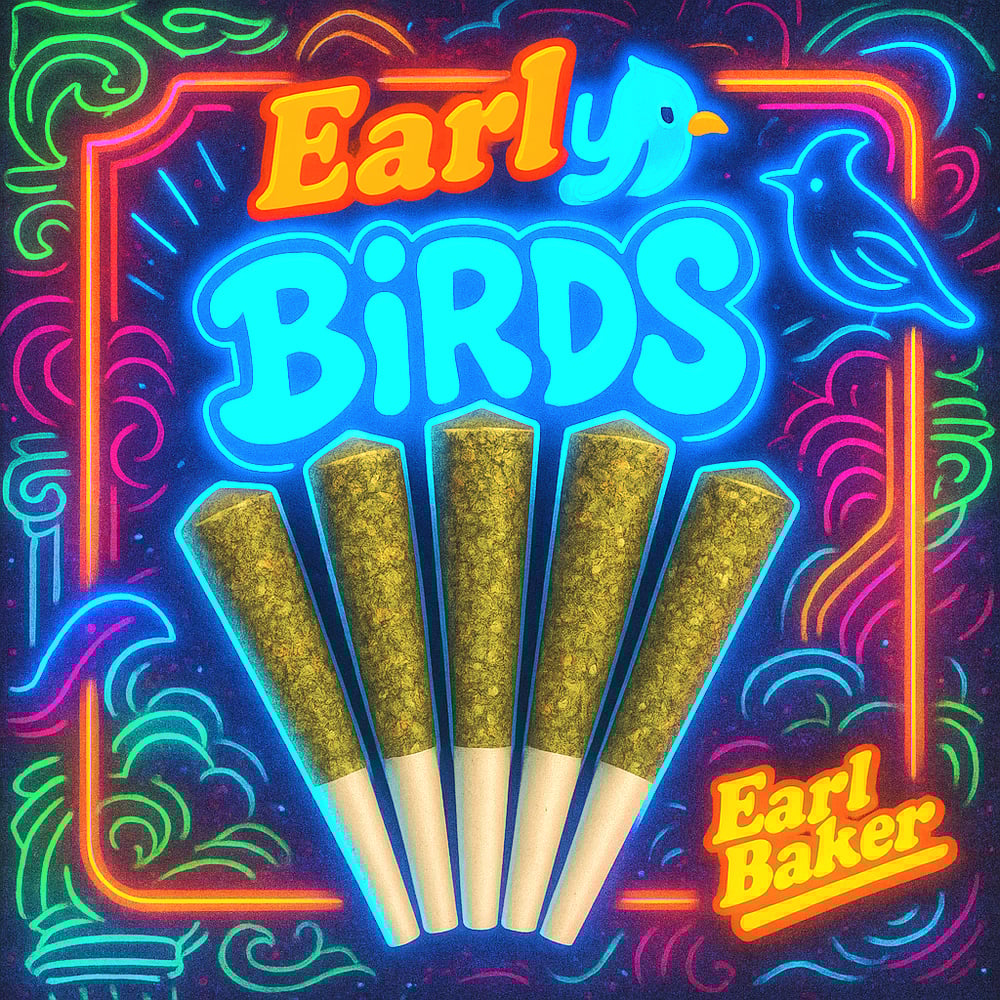 Photograph of product: EARLy Birds Ice Cream Man Preroll Minis | T23.95% | C0151000003 | (0.4x5g)