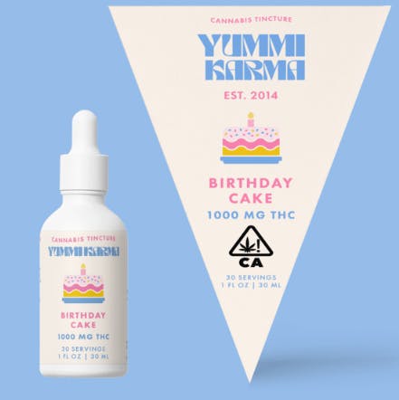 Photograph of product: Birthday Cake 1000mg Oui'd Tincture