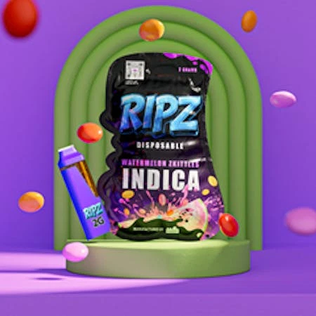 Photograph of Product: Watermelon Zkittles Disposable | 2g