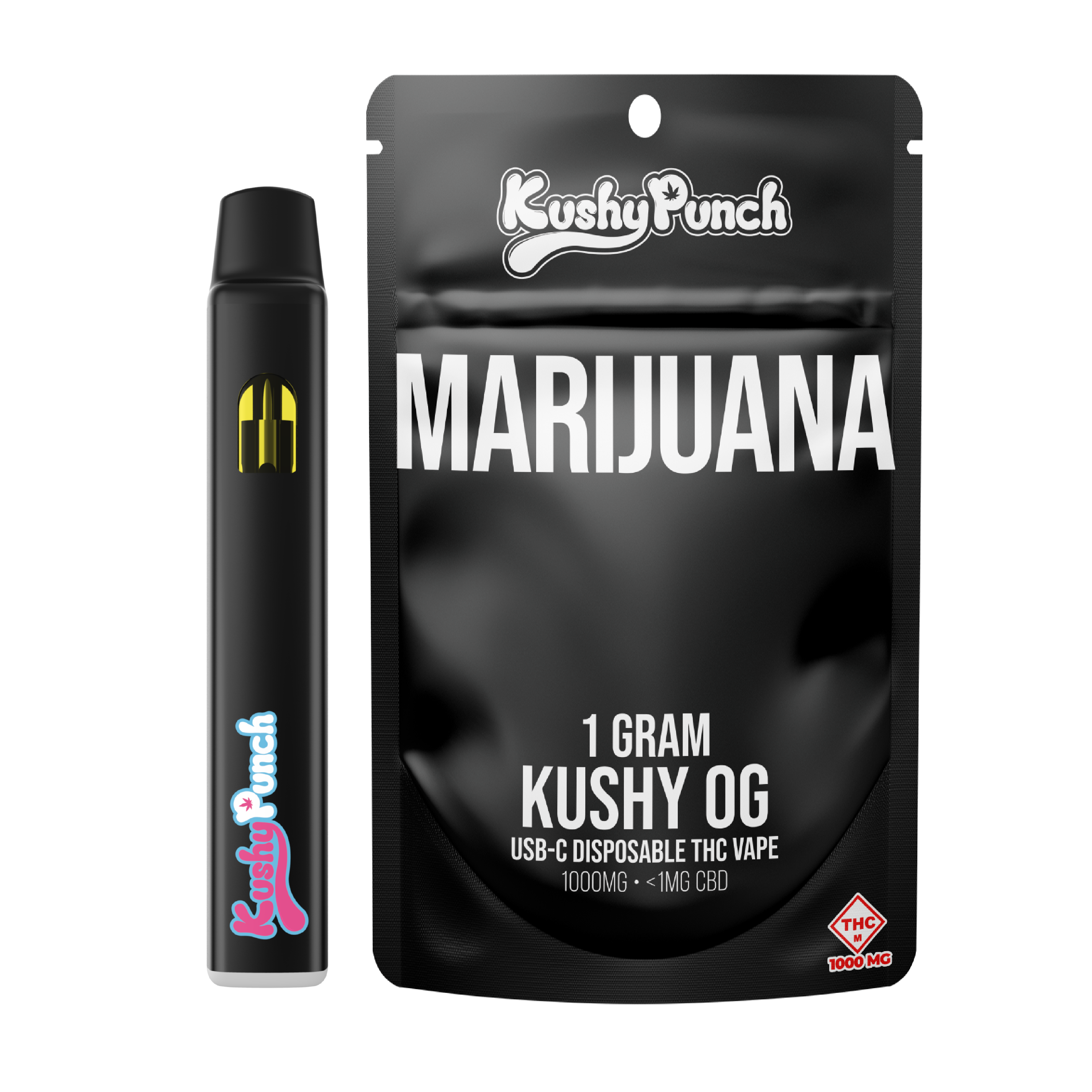 Photograph of Product: Kushy OG  - AIO - 1g