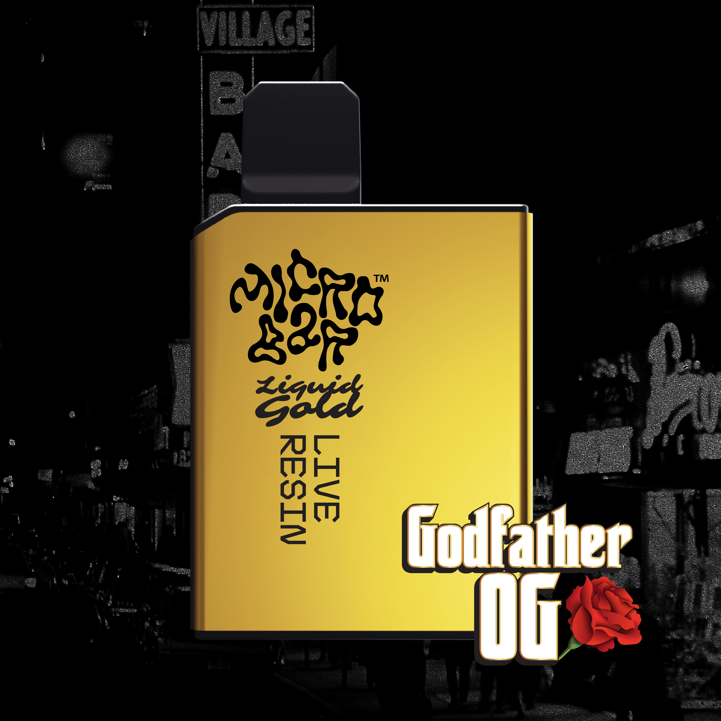 Photograph of product: GOD FATHER OG LIVE RESIN ALL-IN-ONE