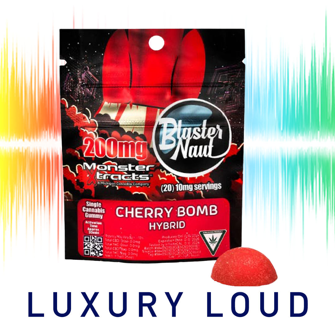 Photograph of product: Blaster Naut CHERRY BOMB Ultra  Gummy