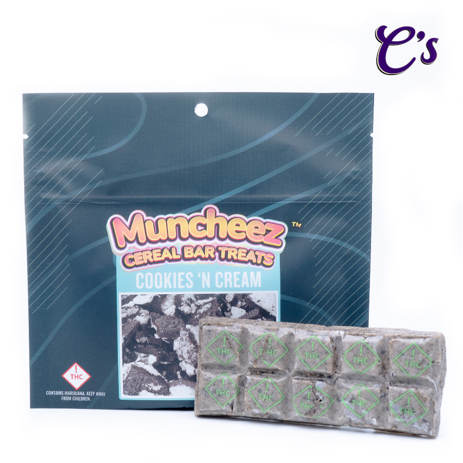 Photograph of product: Muncheez | Cereal Bar (H) Cookies N Cream 100mg