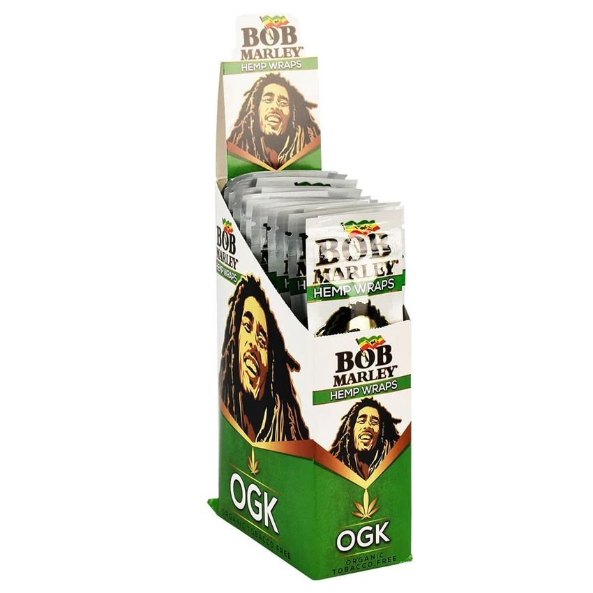 Photograph of product: Bob Marley Hemp Wraps | 2pc OGK